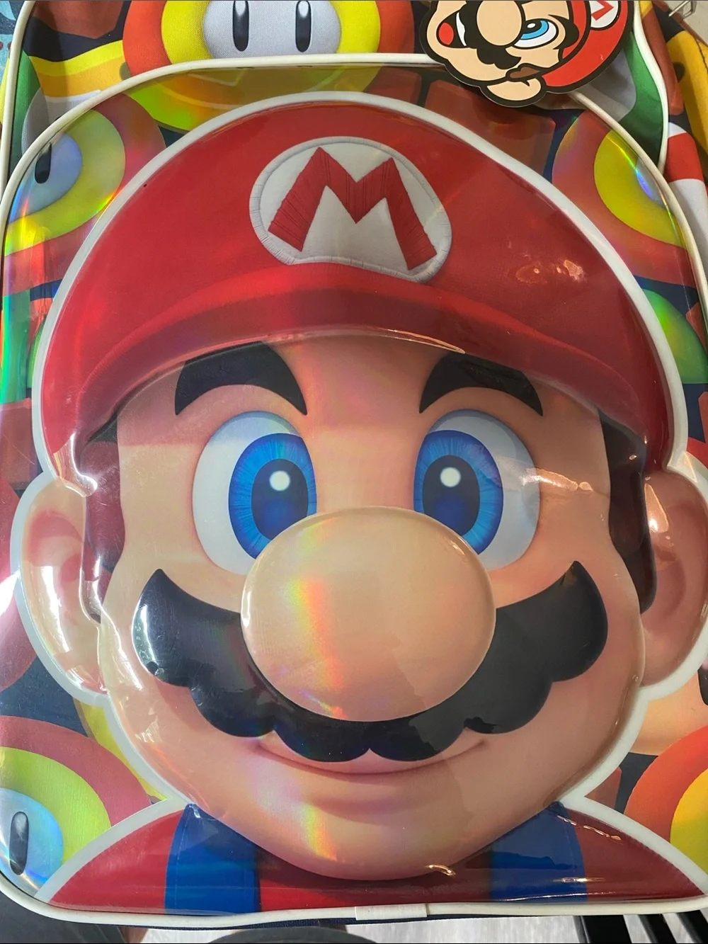 Super Mario backpack school book bag